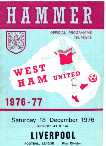 Match programme